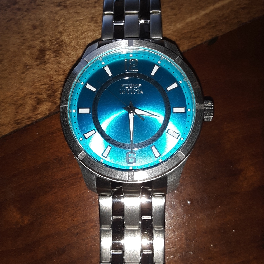 Invicta Watch-Turquoise